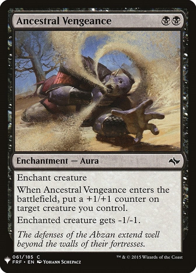 Ancestral Vengeance (61) (LIST)