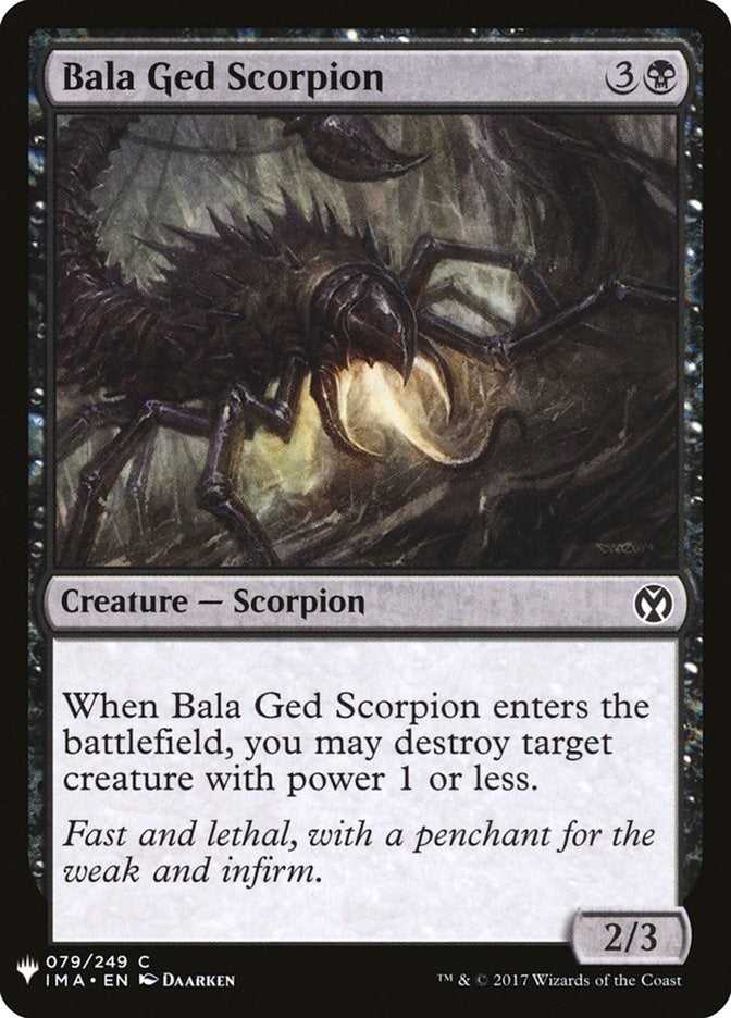 Bala Ged Scorpion (79) (LIST)