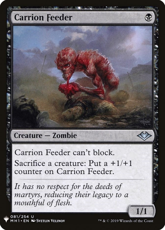 Carrion Feeder (81) (LIST)