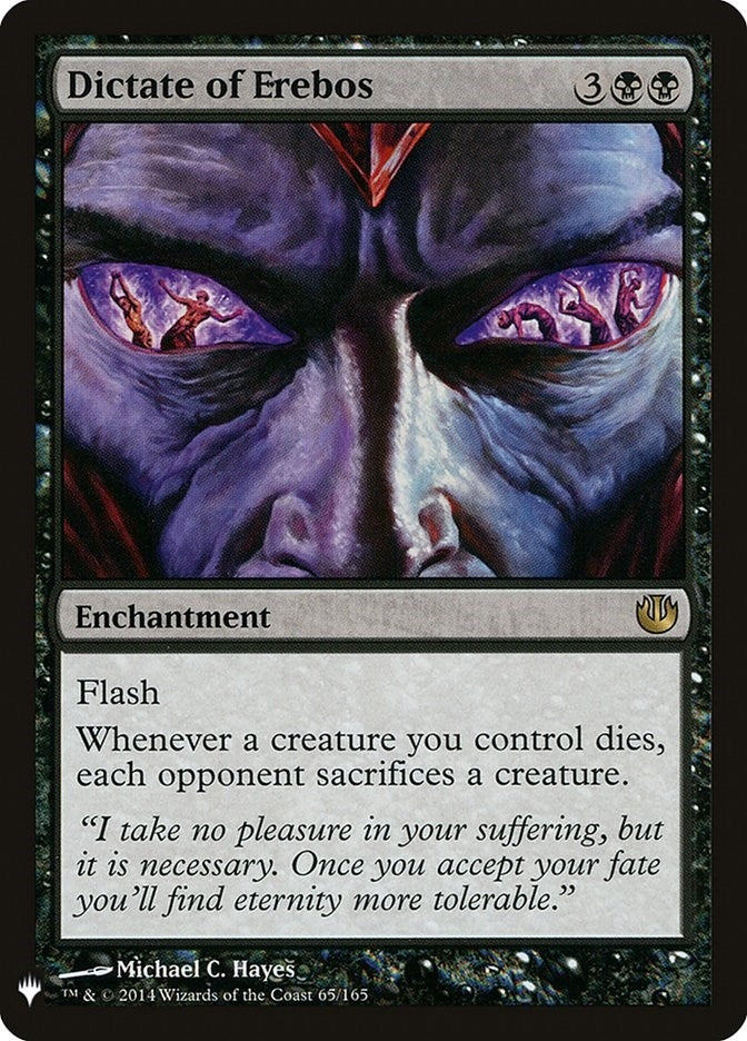Dictate of Erebos (65) (LIST)