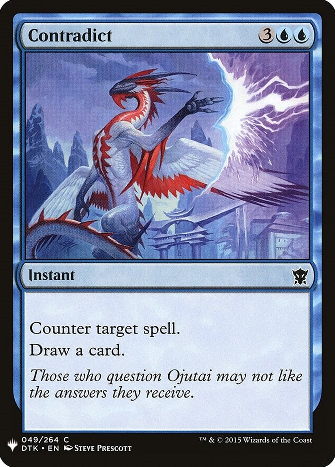 Contradict (49) (LIST)