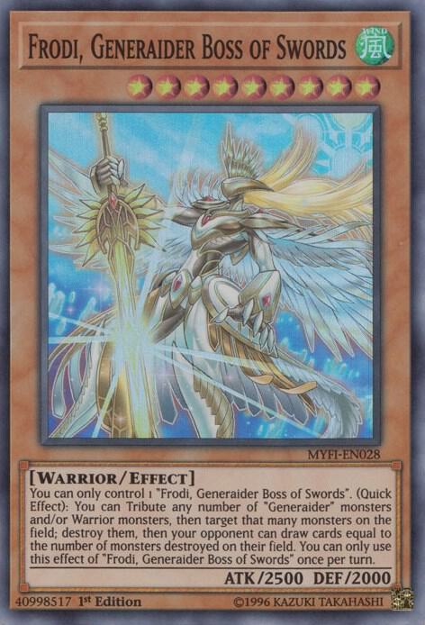 Frodi, Generaider Boss of Swords (MYFI-EN028) (MYFI)