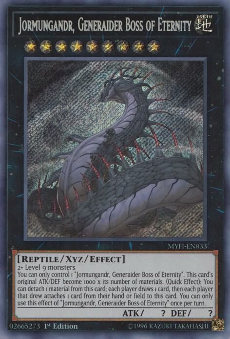 Jormungandr, Generaider Boss of Eternity (MYFI-EN033) (MYFI)