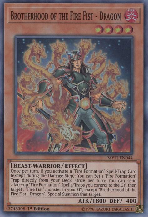Brotherhood of the Fire Fist - Dragon (MYFI-EN044) (MYFI)