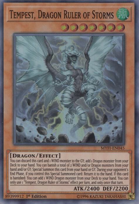 Tempest, Dragon Ruler of Storms (MYFI-EN045) (MYFI)