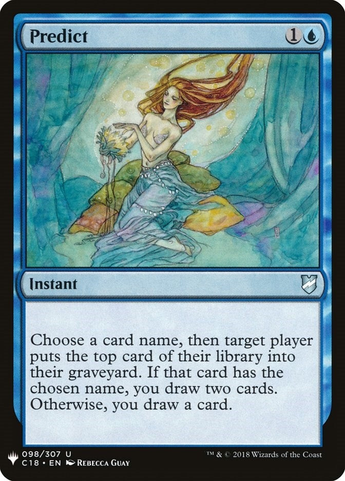 Predict (98) (LIST)