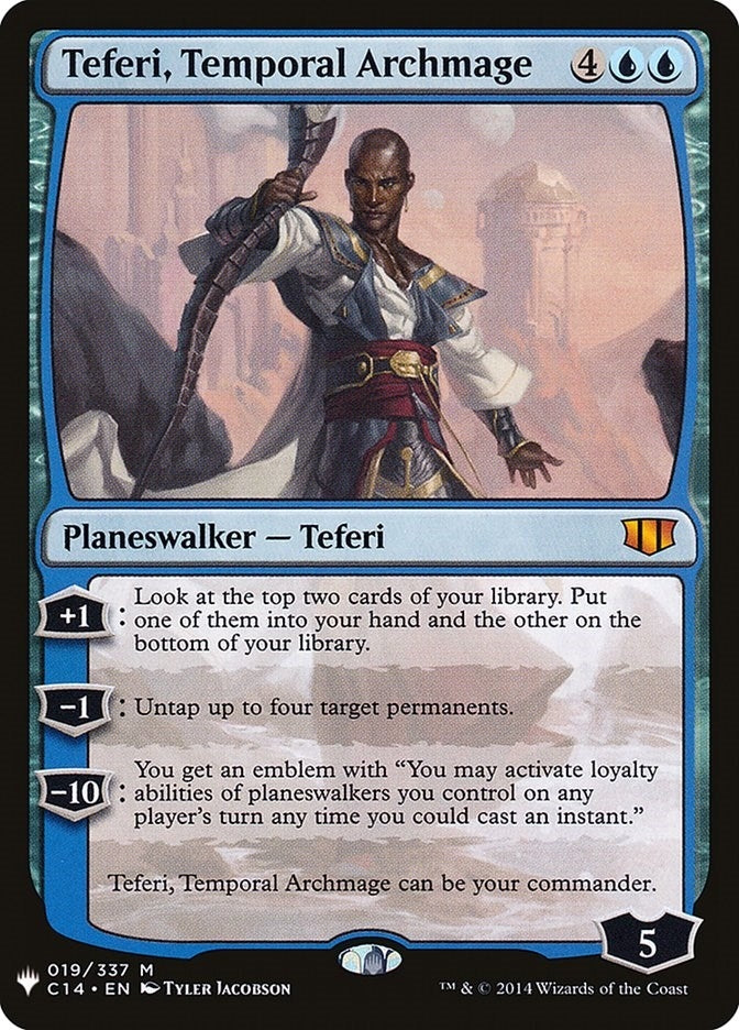 Teferi, Temporal Archmage (19) (LIST)