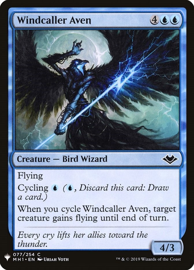 Windcaller Aven (77) (LIST)