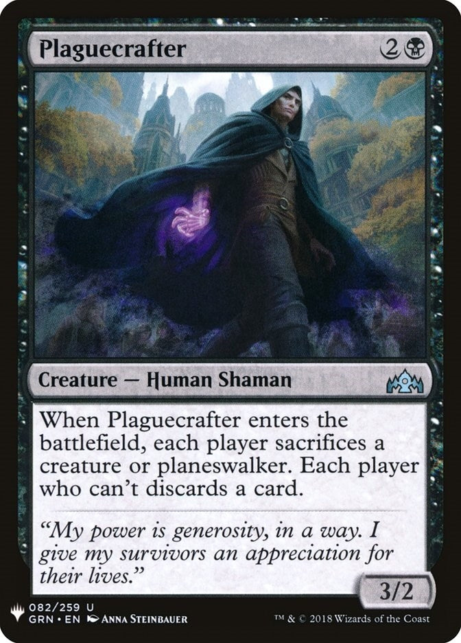 Plaguecrafter (82) (LIST)