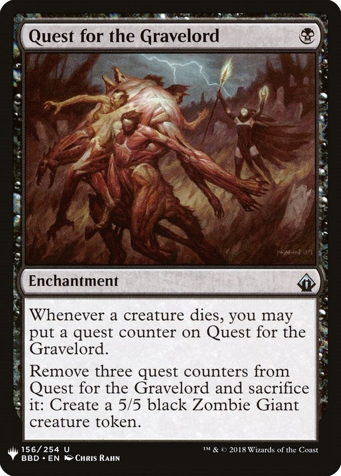 Quest for the Gravelord (156) (LIST)