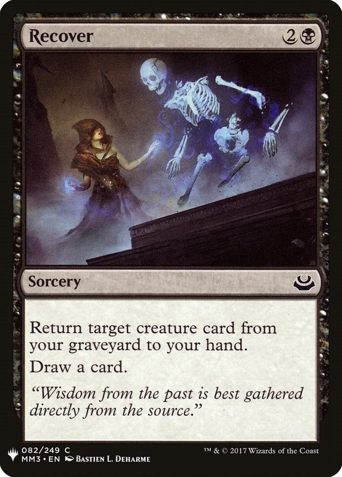 Image for Recover (82) (LIST) - Magic: The Gathering