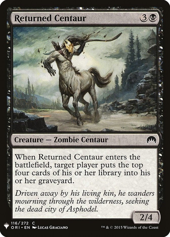 Image for Returned Centaur (116) (LIST) - Magic: The Gathering
