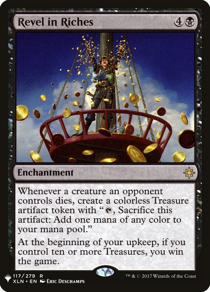 Image for Revel in Riches (117) (LIST) - Magic: The Gathering