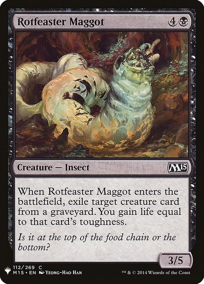 Image for Rotfeaster Maggot (112) (LIST) - Magic: The Gathering