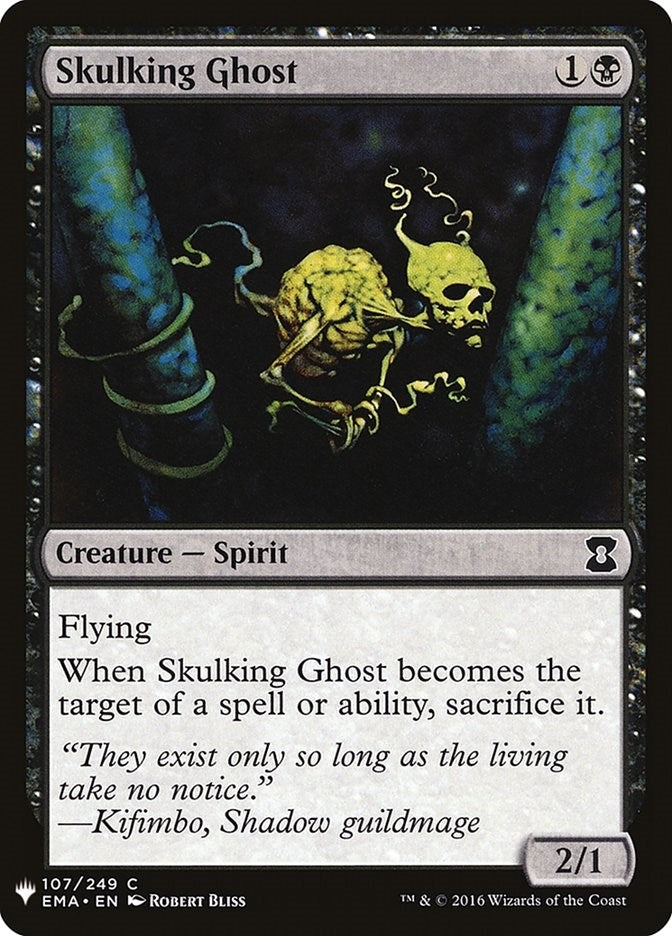 Image for Skulking Ghost (107) (LIST) - Magic: The Gathering