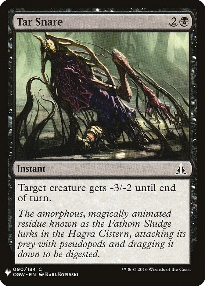 Image for Tar Snare (90) (LIST) - Magic: The Gathering