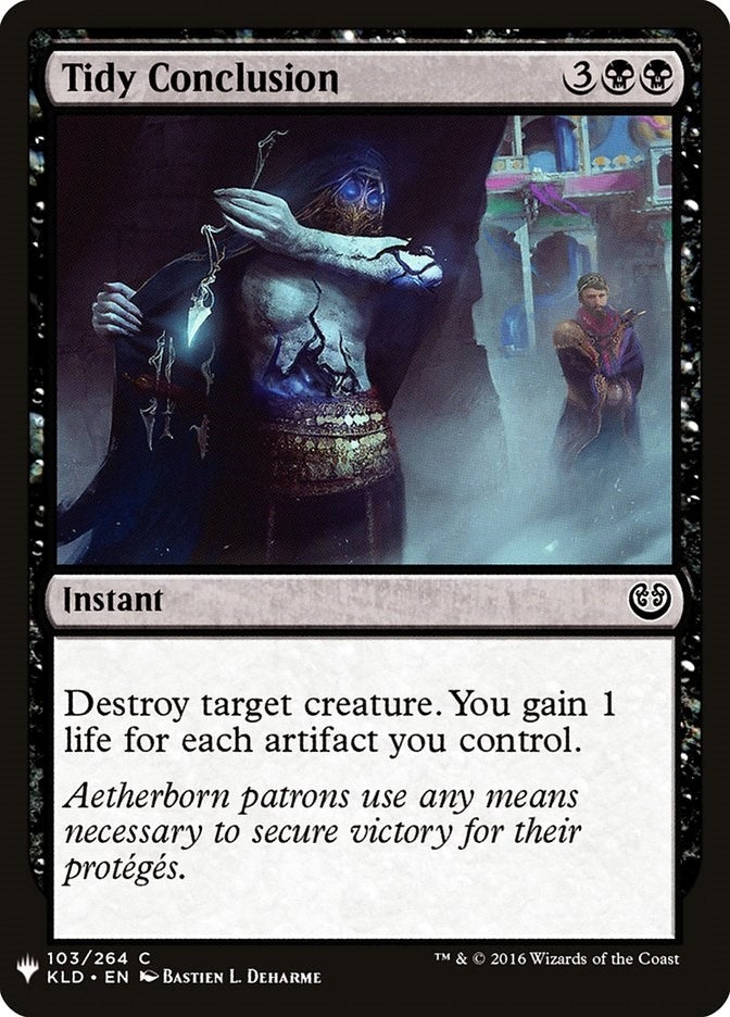 Image for Tidy Conclusion (103) (LIST) - Magic: The Gathering