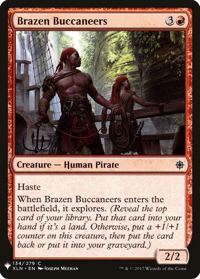 Image for Brazen Buccaneers (134) (LIST) - Magic: The Gathering