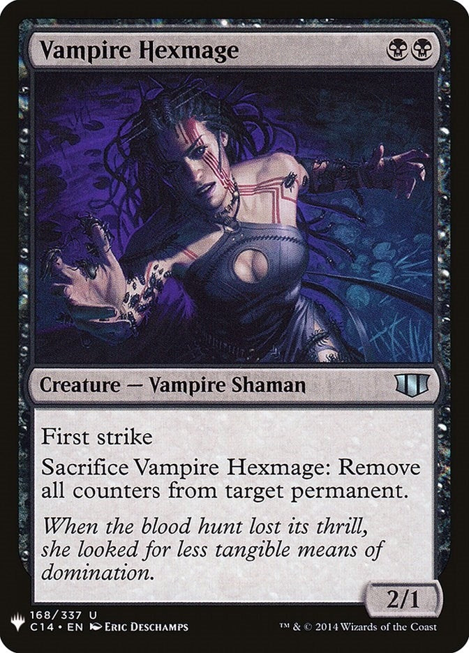 Image for Vampire Hexmage (168) (LIST) - Magic: The Gathering