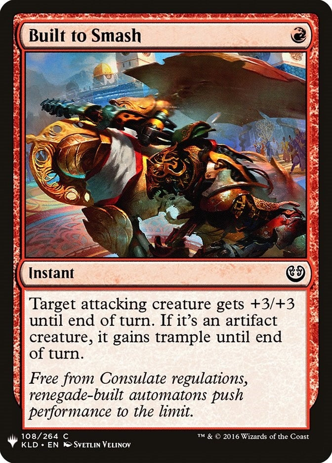 Image for Built to Smash (108) (LIST) - Magic: The Gathering