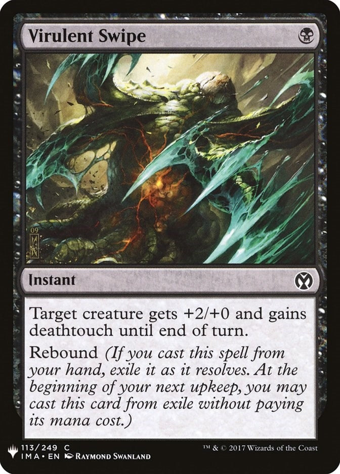 Image for Virulent Swipe (113) (LIST) - Magic: The Gathering