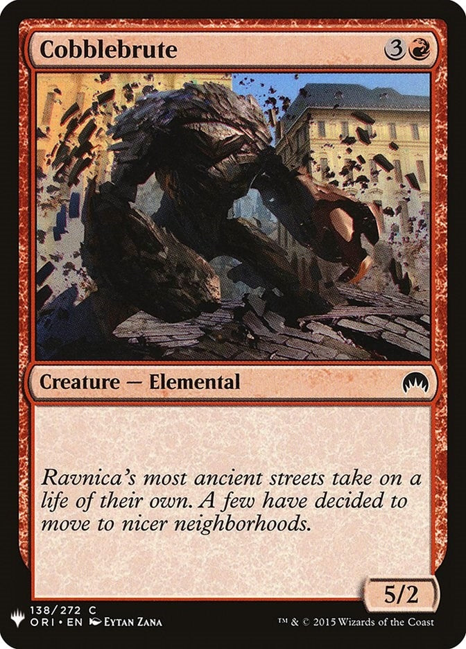 Image for Cobblebrute (138) (LIST) - Magic: The Gathering