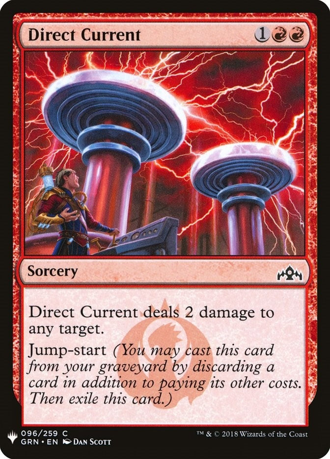 Image for Direct Current (96) (LIST) - Magic: The Gathering