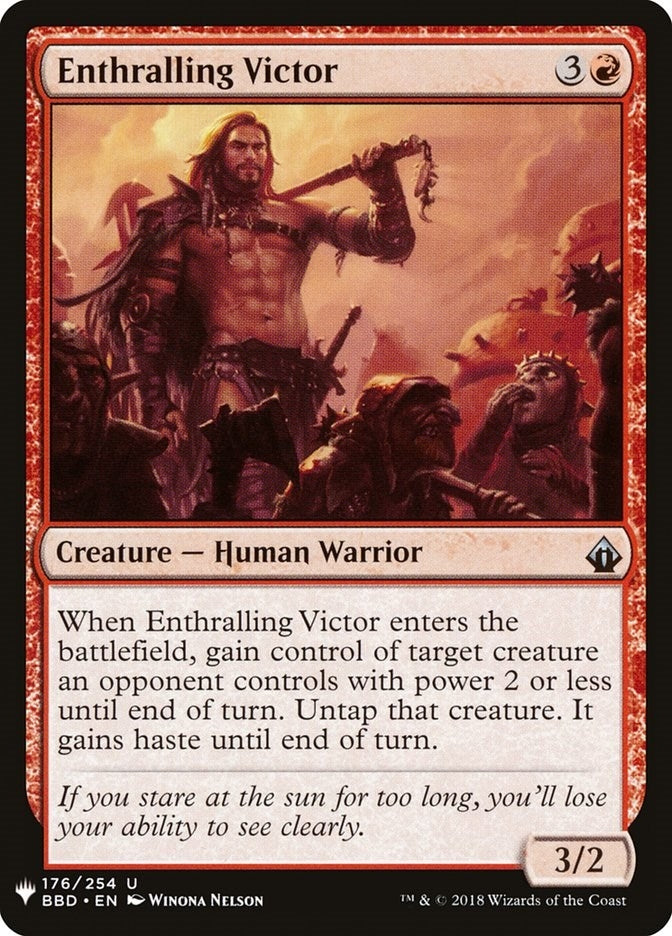 Image for Enthralling Victor (176) (LIST) - Magic: The Gathering
