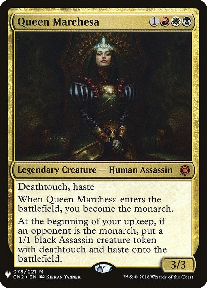 Image for Queen Marchesa (78) (LIST) - Magic: The Gathering