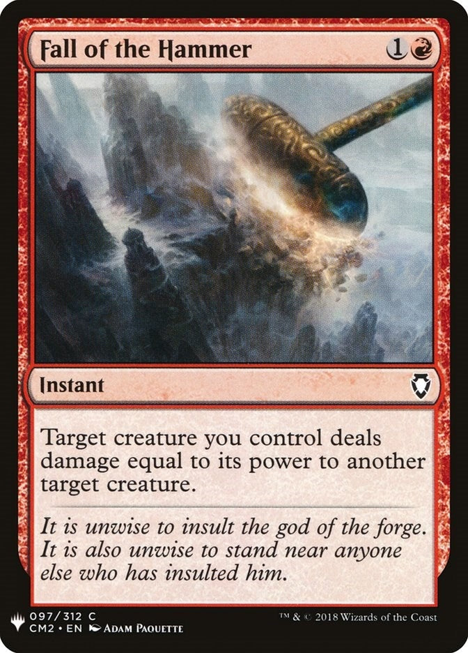 Image for Fall of the Hammer (97) (LIST) - Magic: The Gathering