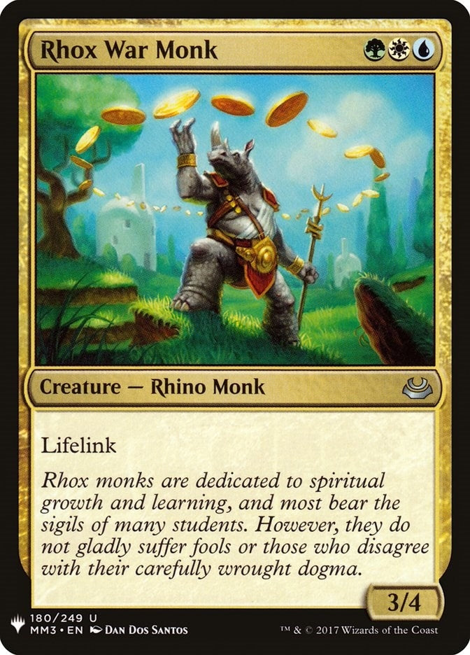 Image for Rhox War Monk (180) (LIST) - Magic: The Gathering