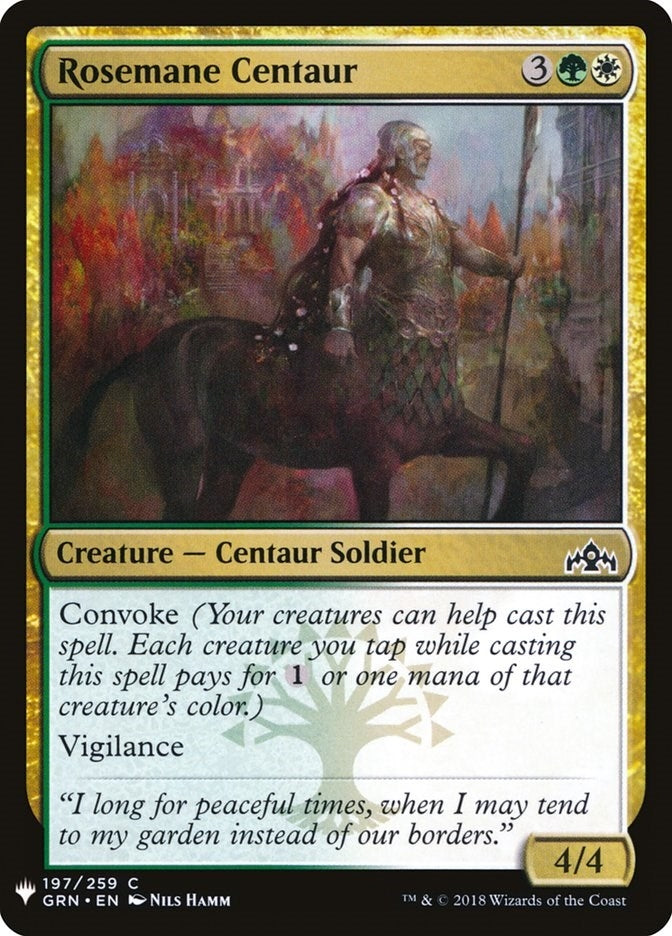 Image for Rosemane Centaur (197) (LIST) - Magic: The Gathering