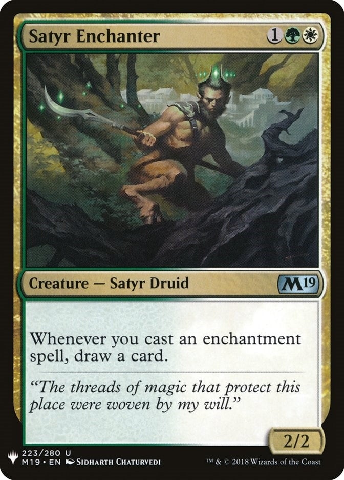 Image for Satyr Enchanter (223) (LIST) - Magic: The Gathering