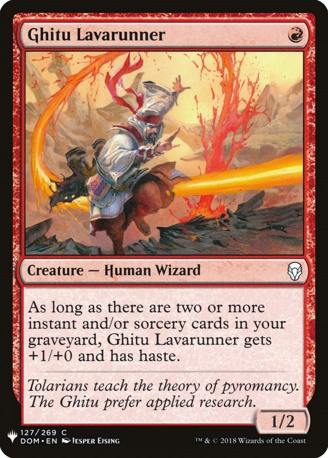 Image for Ghitu Lavarunner (127) (LIST) - Magic: The Gathering