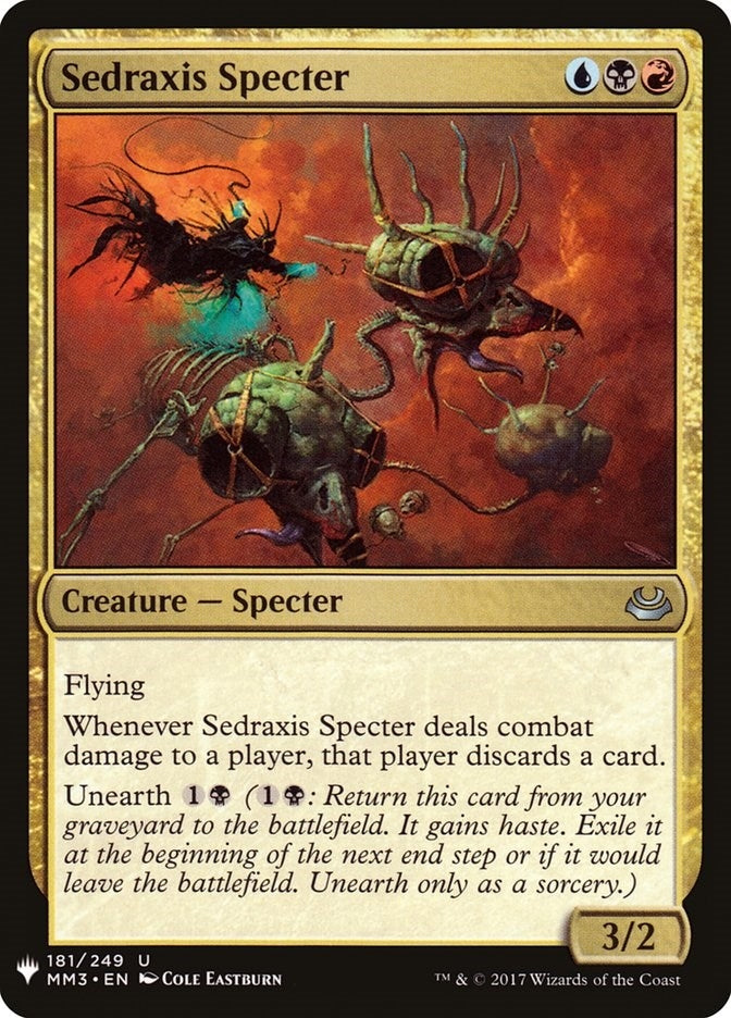 Image for Sedraxis Specter (181) (LIST) - Magic: The Gathering