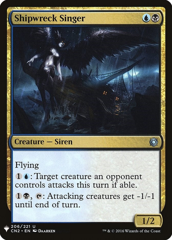 Image for Shipwreck Singer (206) (LIST) - Magic: The Gathering