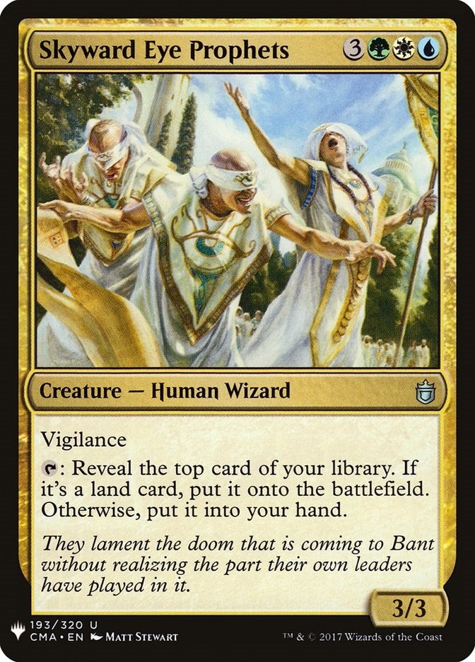 Image for Skyward Eye Prophets (193) (LIST) - Magic: The Gathering