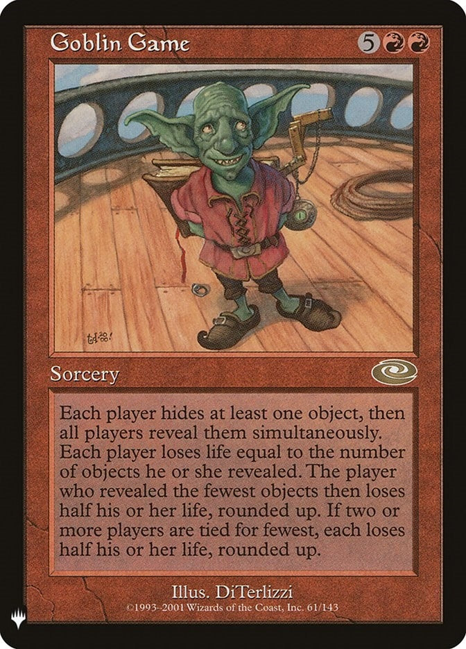 Image for Goblin Game (61/143) (LIST) - Magic: The Gathering