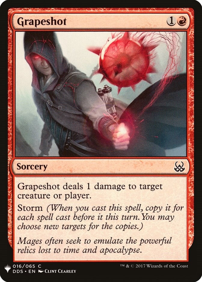 Image for Grapeshot (16) (LIST) - Magic: The Gathering
