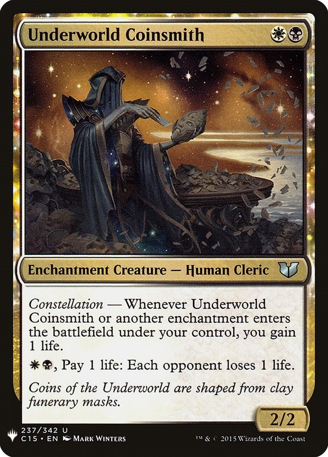 Image for Underworld Coinsmith (237) (LIST) - Magic: The Gathering