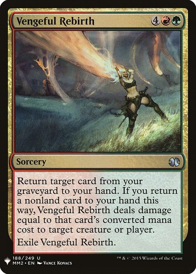 Image for Vengeful Rebirth (188) (LIST) - Magic: The Gathering
