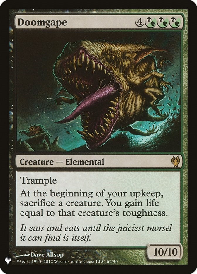 Image for Doomgape (65/90) (LIST) - Magic: The Gathering