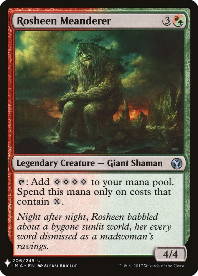 Image for Rosheen Meanderer (206) (LIST) - Magic: The Gathering