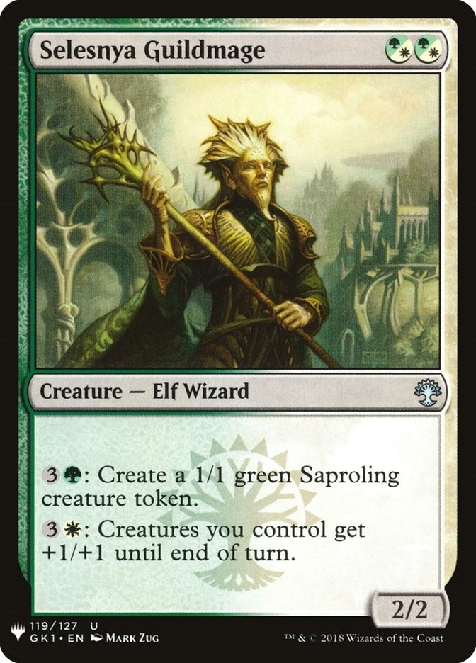 Image for Selesnya Guildmage (119) (LIST) - Magic: The Gathering
