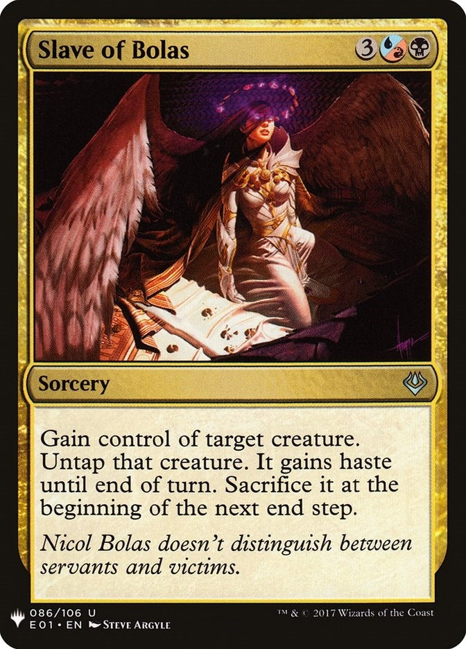Image for Slave of Bolas (86) (LIST) - Magic: The Gathering