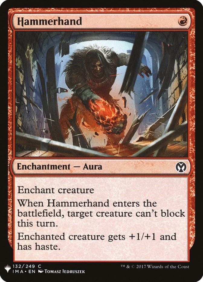 Image for Hammerhand (132) (LIST) - Magic: The Gathering