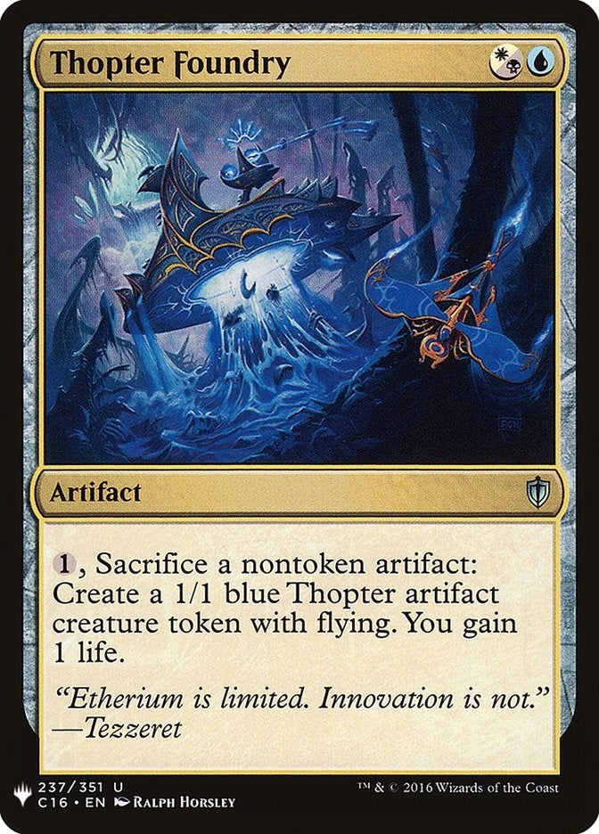Image for Thopter Foundry (C16) (237) (LIST) - Magic: The Gathering