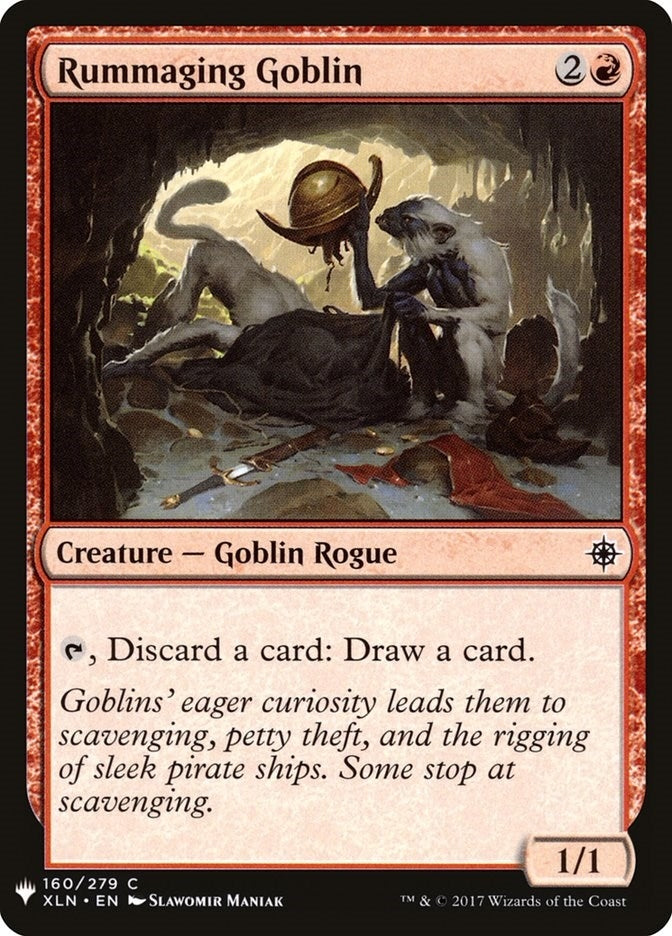 Image for Rummaging Goblin (160) (LIST) - Magic: The Gathering