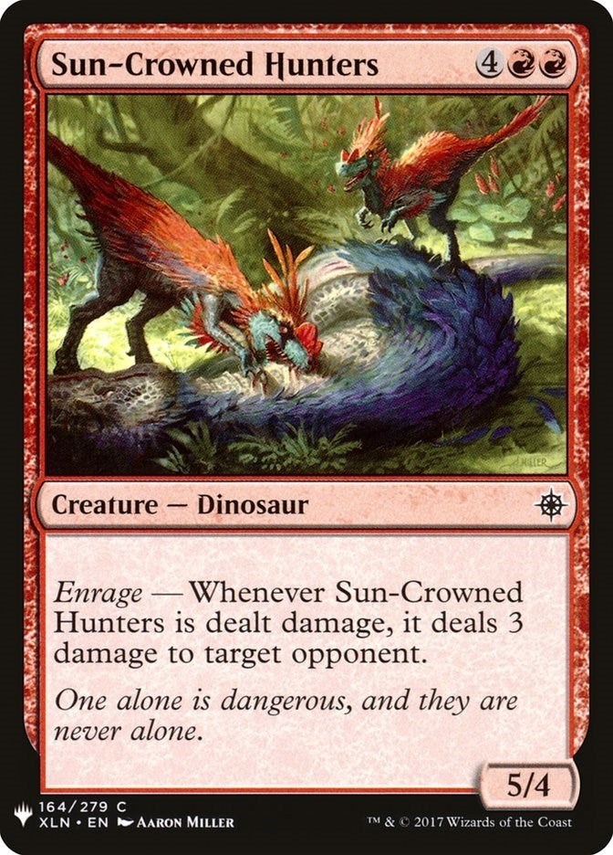 Image for Sun-Crowned Hunters (164) (LIST) - Magic: The Gathering