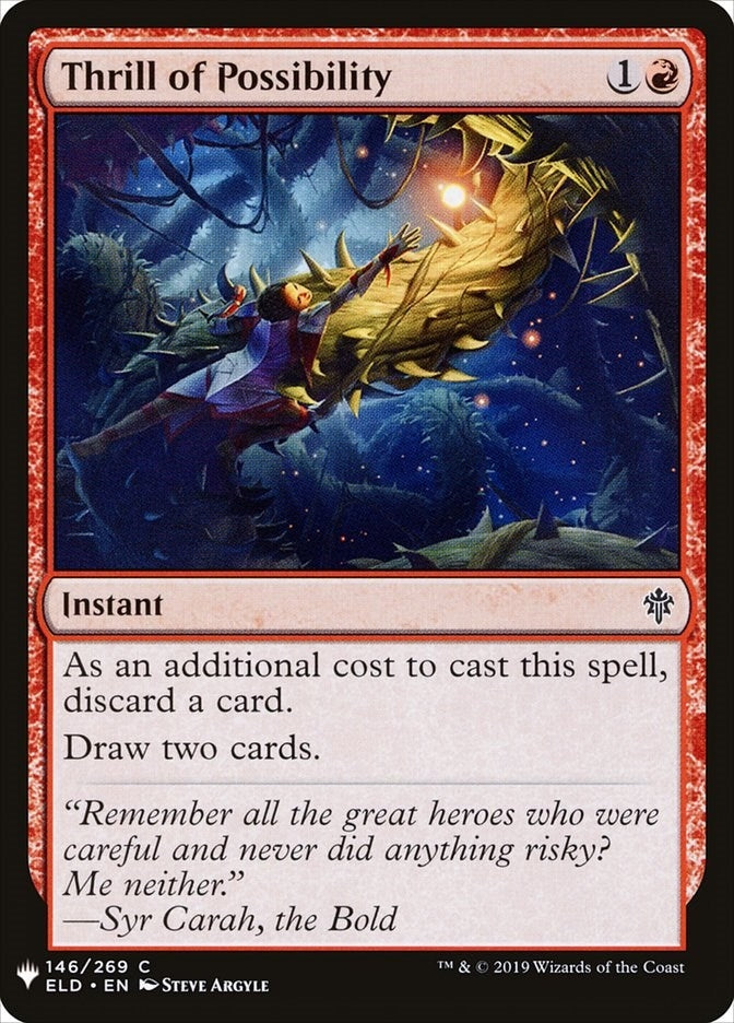 Image for Thrill of Possibility (146) (LIST) - Magic: The Gathering
